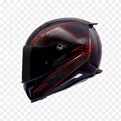 摩托车头盔附件x碳素整体式头盔-摩托车头盔