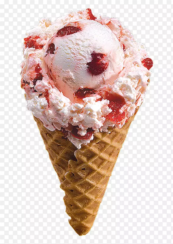 冰淇淋锥，加里的冰淇淋蛋糕-冰淇淋