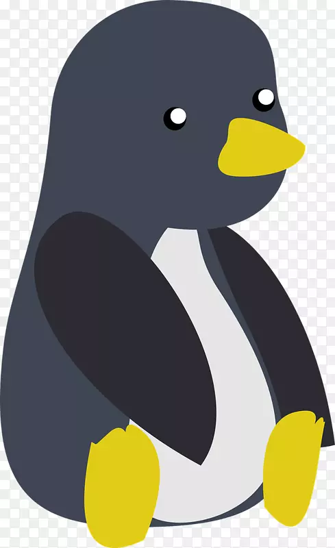 企鹅T恤鸭设计师剪贴画企鹅