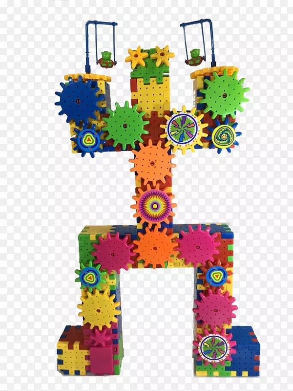 玩具磁性齿轮砖游戏-教育玩具