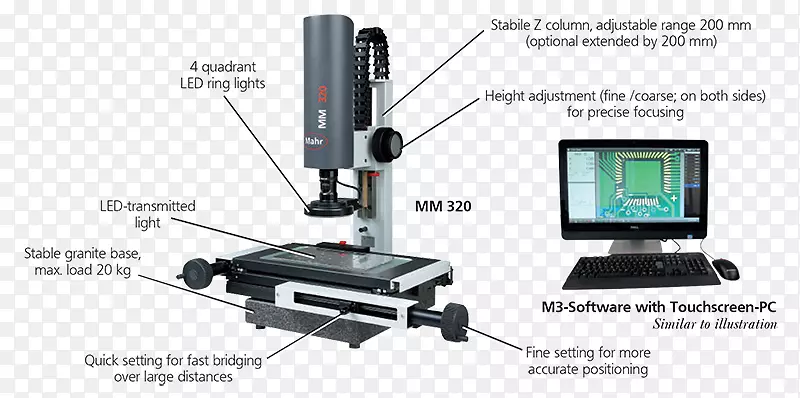 MAHR公司显微镜生产测量显微镜图像处理