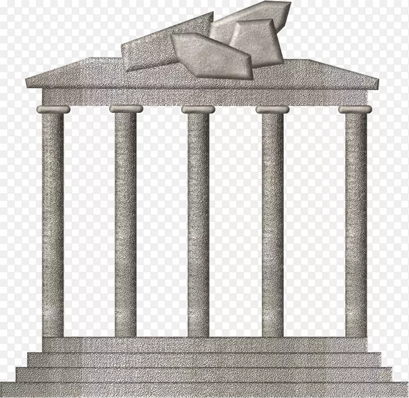 柱立面古典建筑平柱
