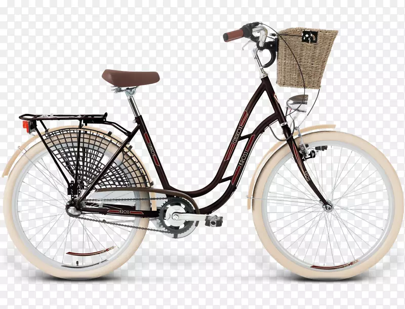 城市自行车跨过车架克罗斯萨明斯克-自行车