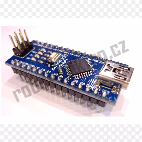 微控制器硬件编程器atmega 328 arduino电子.usb