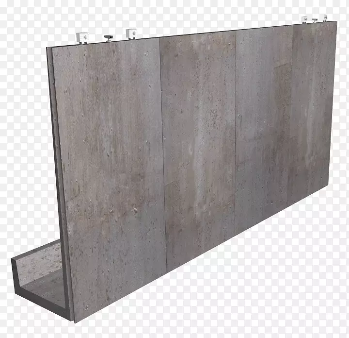 预制混凝土墙体建筑工程建筑