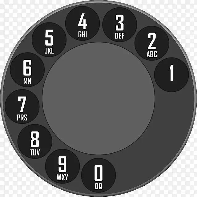 旋转式拨号电话家庭和商务电话移动电话拨号器-旧电话