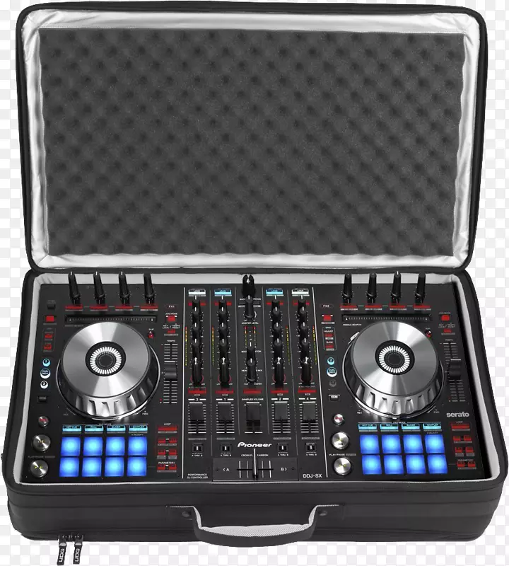 DJ控制器MIDI控制器光盘骑师音频混频器.MIDI控制器
