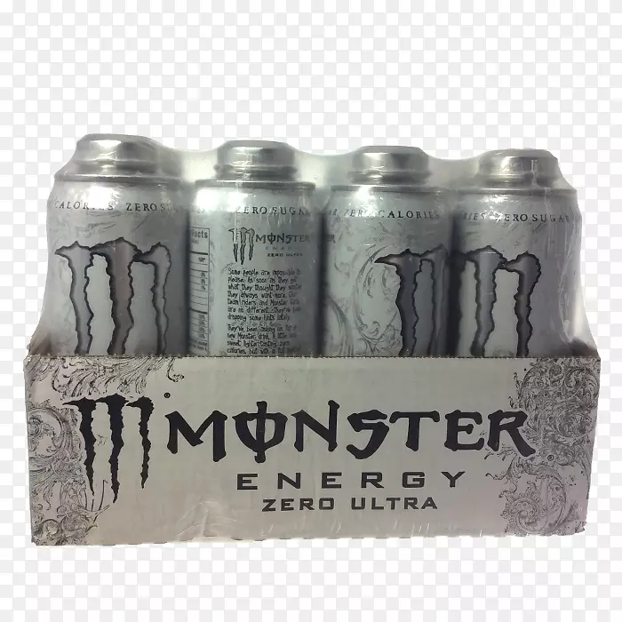 怪物能量运动和能量饮料罐