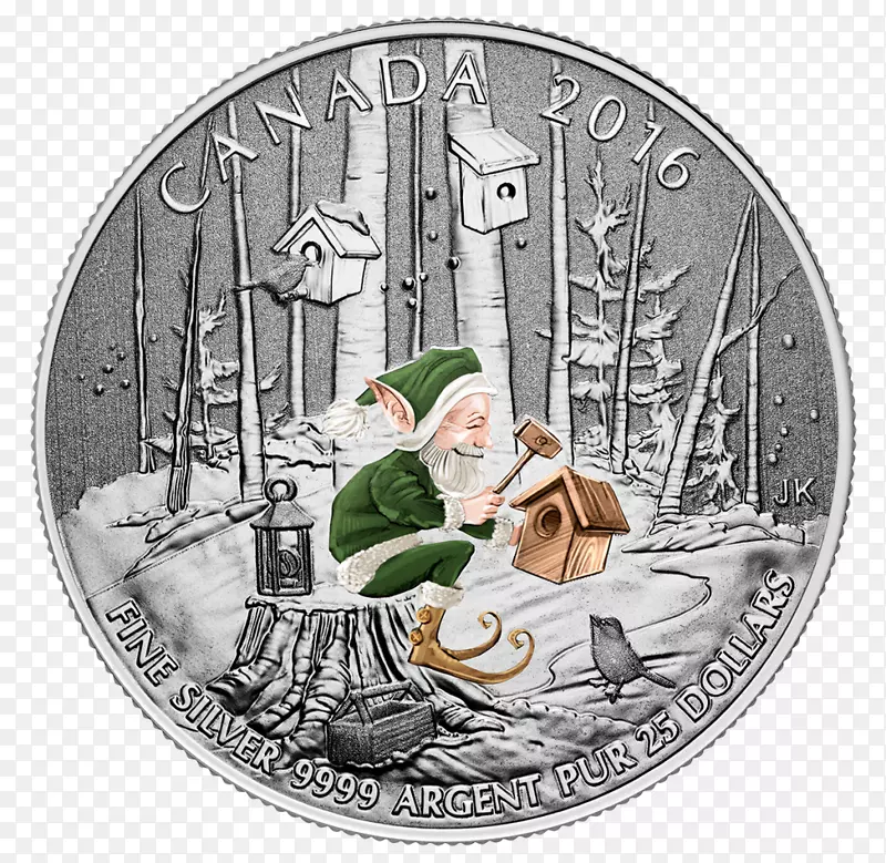 加拿大银枫叶纪念币