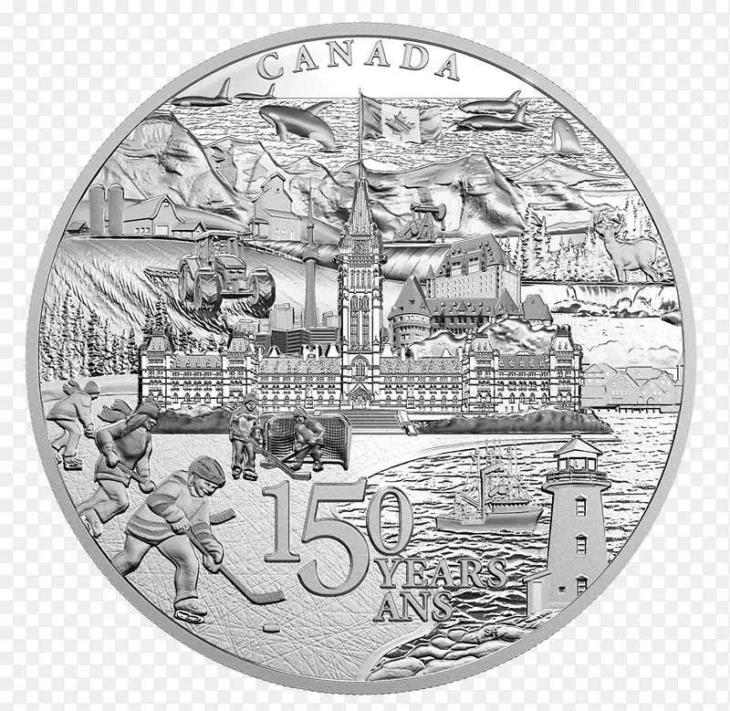 加拿大金币150周年皇家加拿大铸币银-加拿大