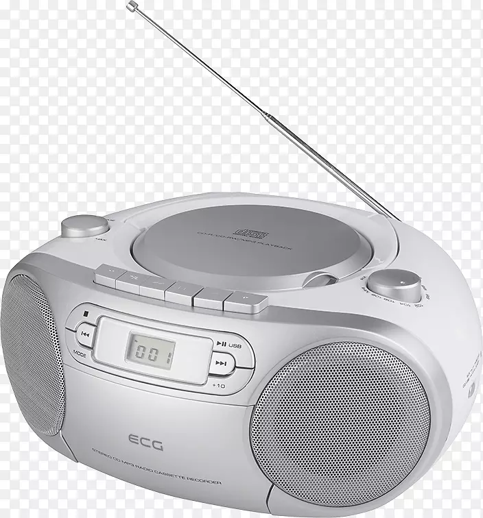 CD-RW收音机盒式收音机