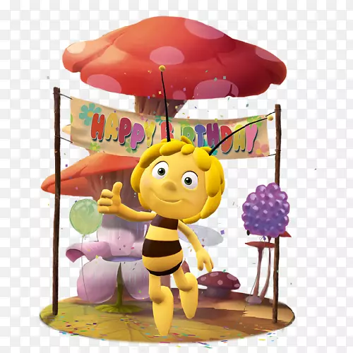 蜜蜂剪贴画玛雅-蜜蜂