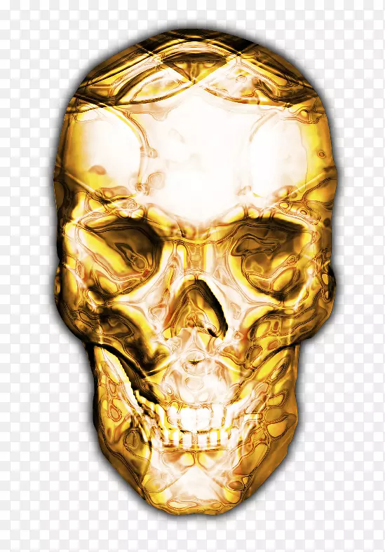 水晶头骨-人骨骼颌骨-颅骨