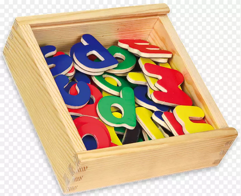字母字母表工艺磁铁教育玩具书籍
