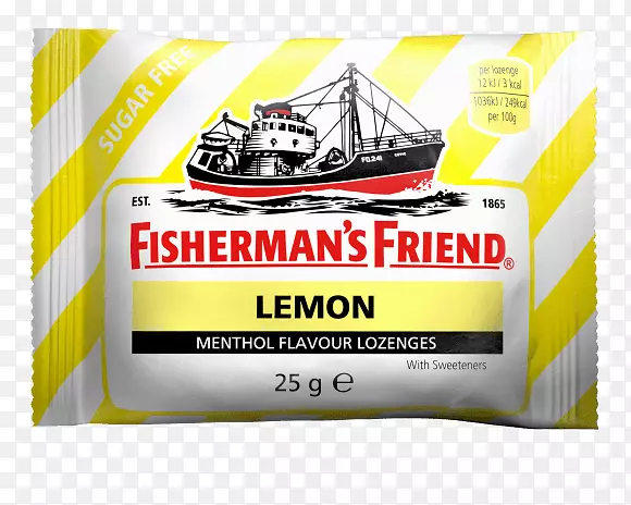弗莱特伍德渔夫的朋友的喉咙，柠檬糖，柠檬薄荷