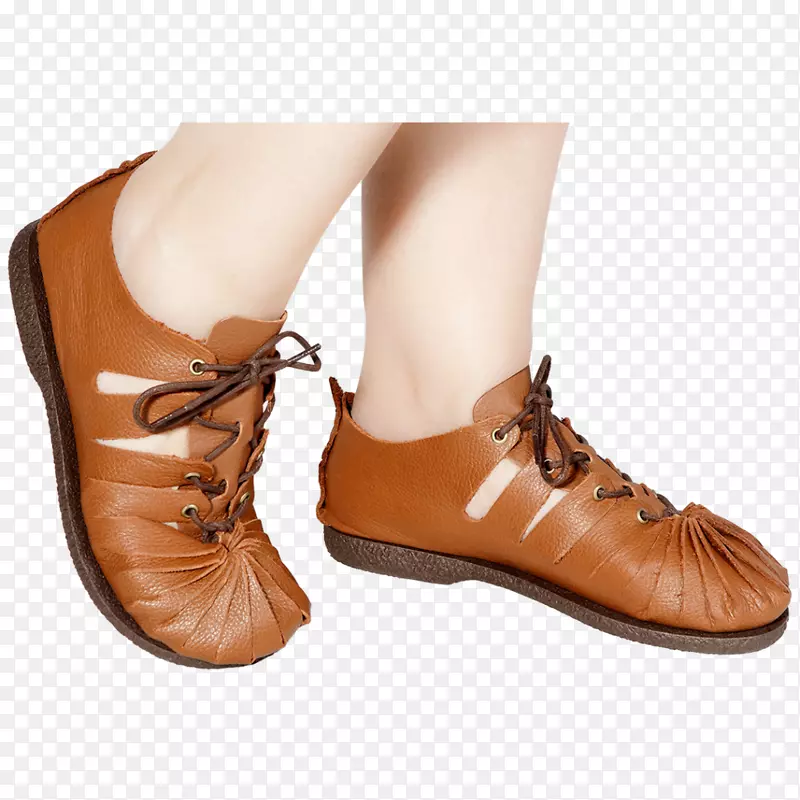 凉鞋雪佛兰塞尔塔芭蕾舞鞋褐色凉鞋