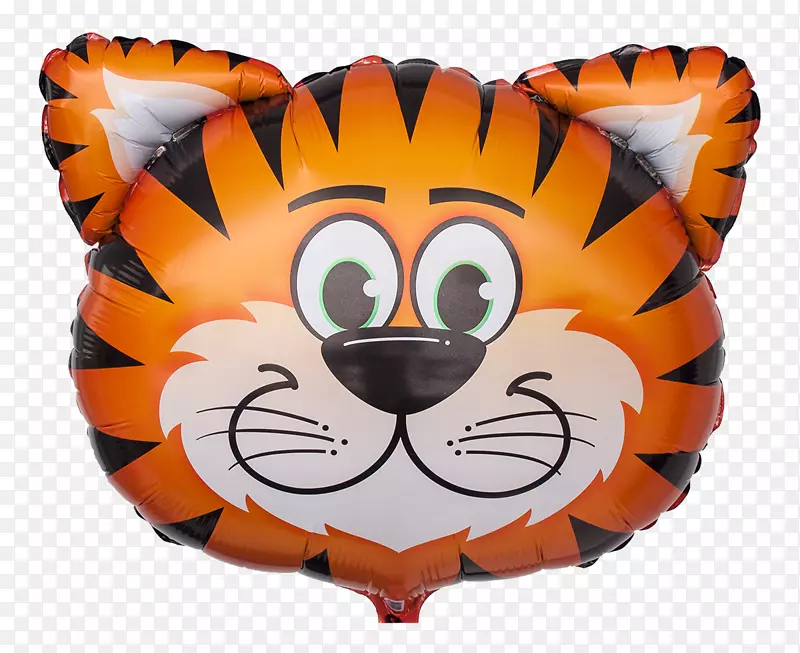 老虎气球造型胡须狮虎