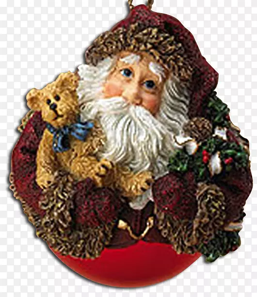 圣诞装饰品Boyds熊圣诞老人-圣诞老人