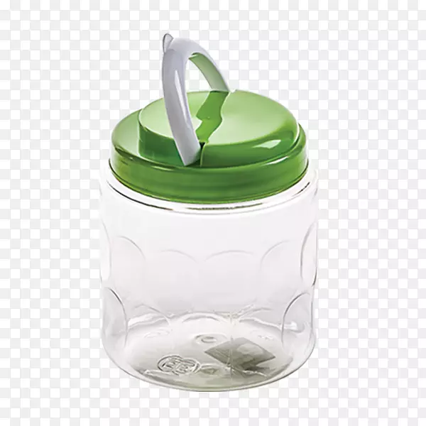 玻璃瓶盖塑料食品储存容器玻璃储存篮