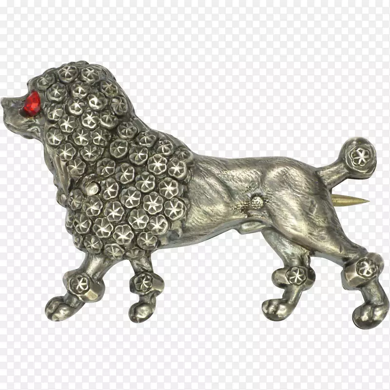 犬种金属塑像-狗