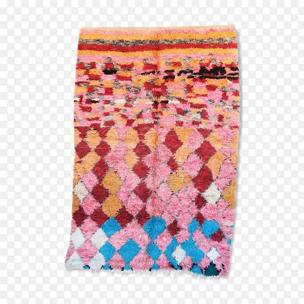 纺织品粉红m矩形.摩洛哥图案
