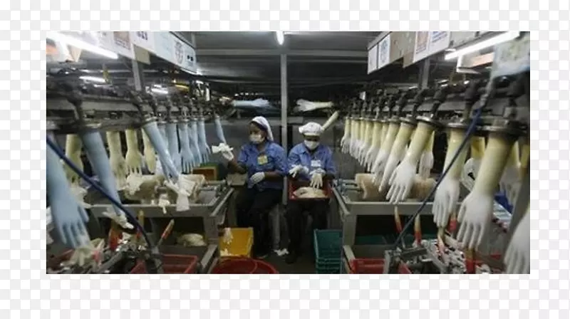 天然橡胶手套厂生产