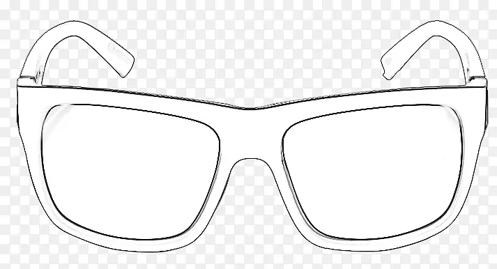 护目镜太阳镜白色汉密尔顿海滩品牌