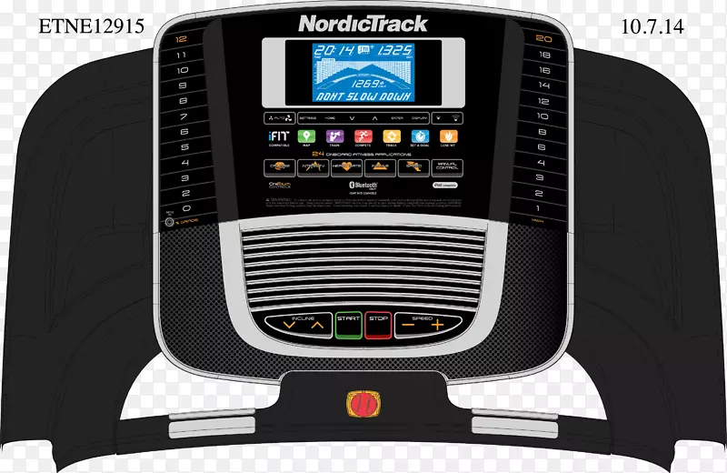跑步机NordicTrack t7.0 NordicTrack商业1750 NordicTrack c 1650-NordicTrack