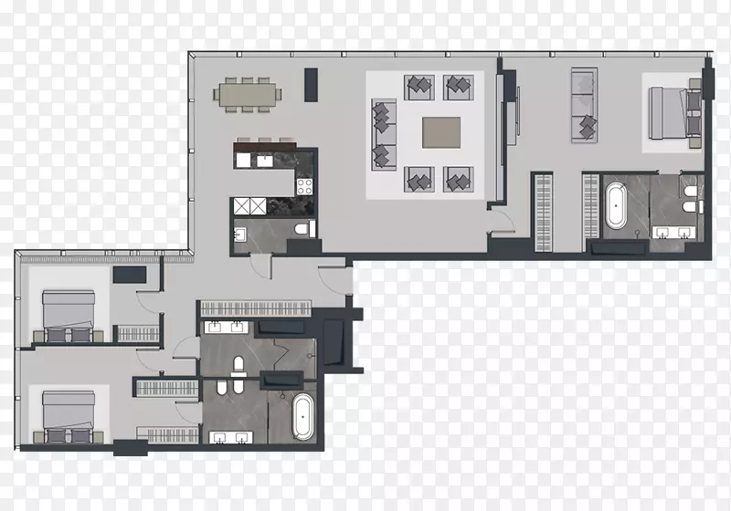 涅瓦塔公寓平房舒适度索托8套公寓