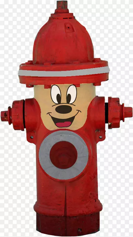 消防栓-伯纳比雨花园公共艺术-PNG消防栓