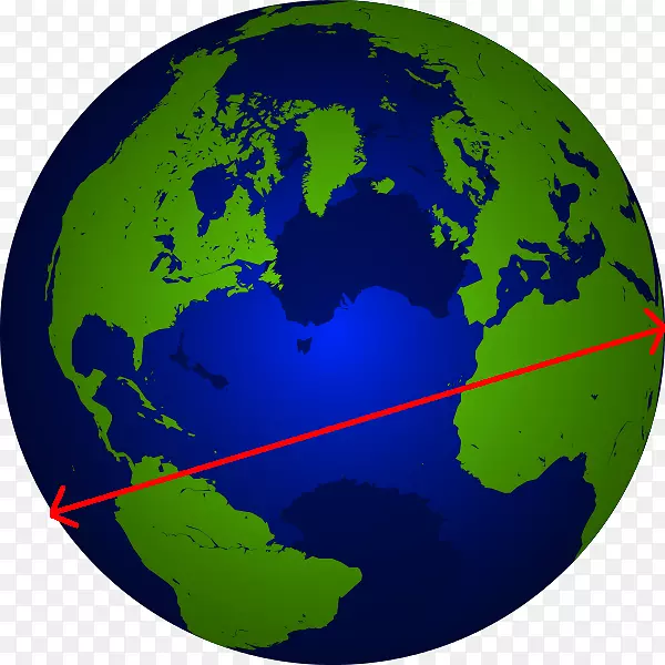 地球电脑图标剪贴画-地球