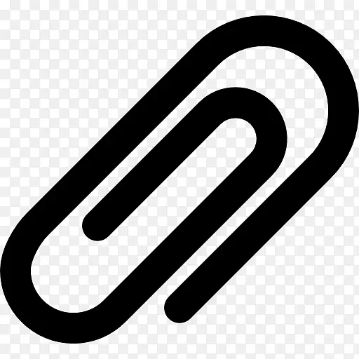 回形针电子邮件附件符号计算机图标符号