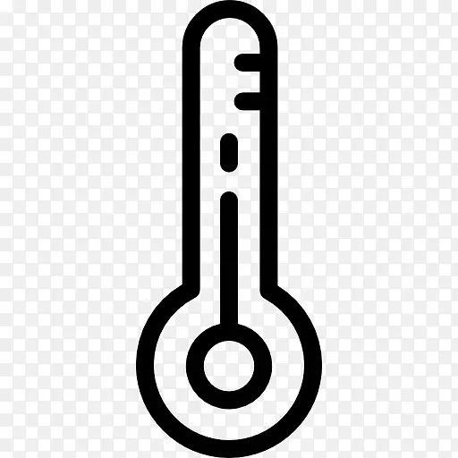 温度温度计摄氏度电脑图示