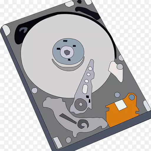 硬盘驱动器磁盘存储计算机修理技师剪贴画计算机