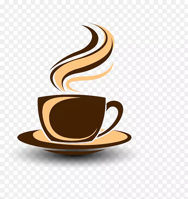 咖啡杯浓咖啡白咖啡洗礼-咖啡