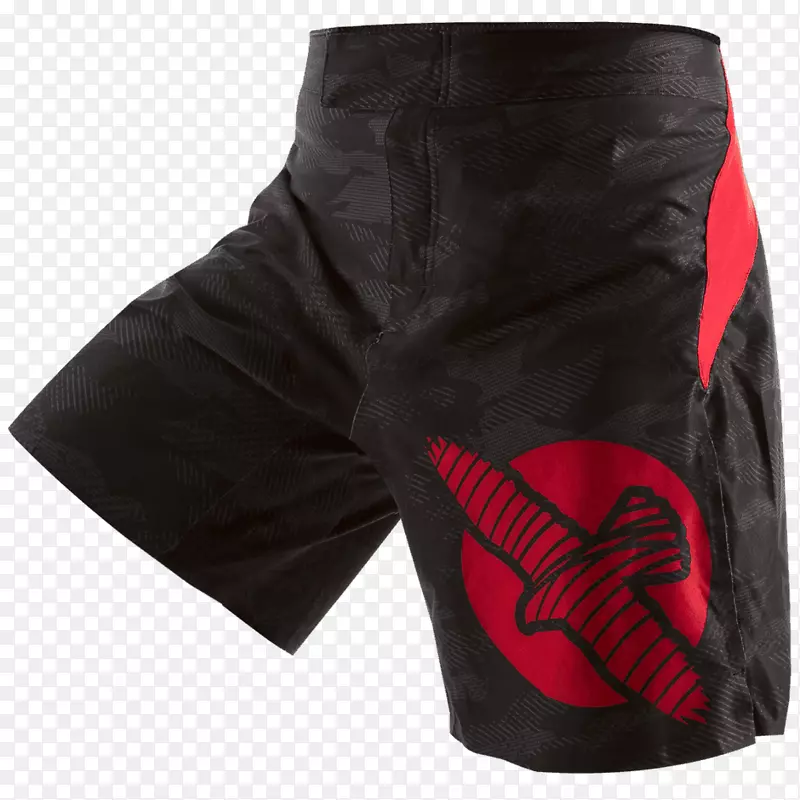 混合武术服装拳击MMA手套短裤-混合武术