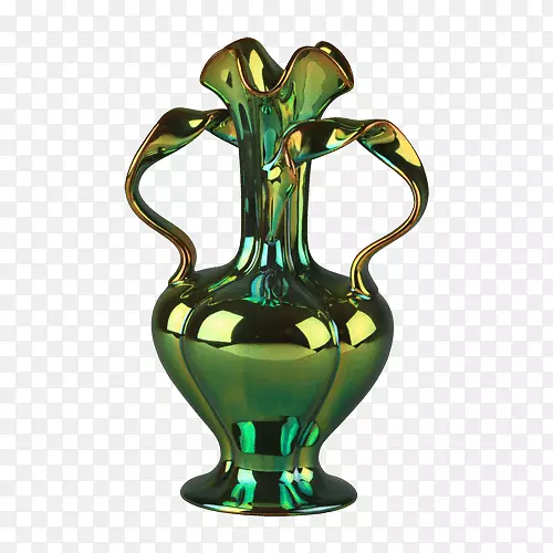 花瓶johann loetz wwe zsolnay瓷器eozin-现代花瓶