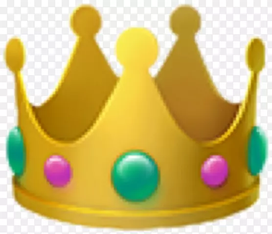 王冠表情iPhone iOS 11-表情符号