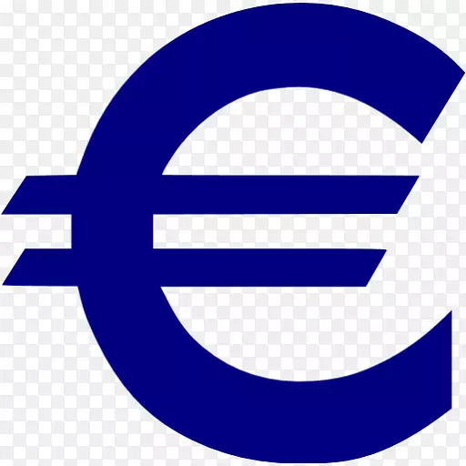 欧元符号货币符号硬币