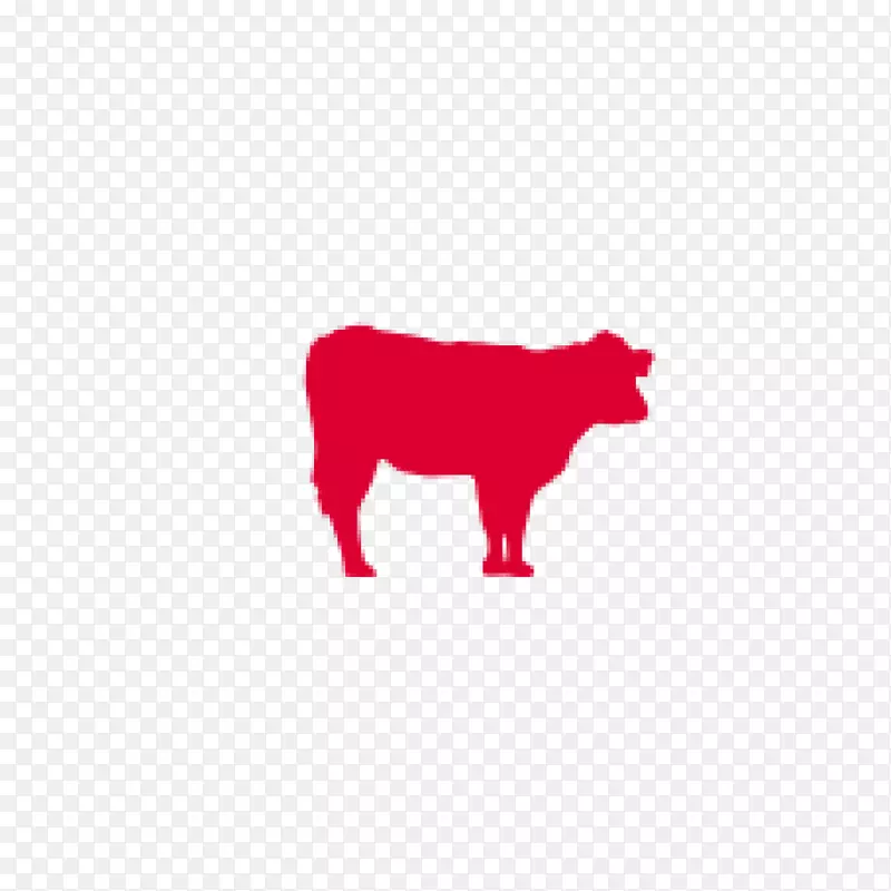 Hereford牛，圣洁特鲁迪斯牛，绵羊，牛，农业-绵羊