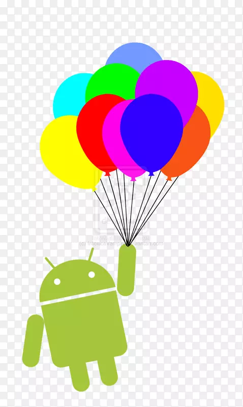 气球android线剪贴画-android 71