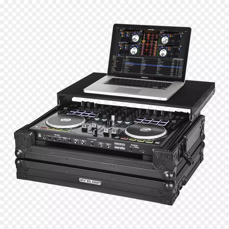 DJ控制器重环混音4重环终端混音8光盘骑师音频混频器