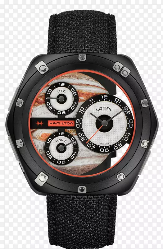 汉密尔顿男士卡其布航空x风自动计时汉密尔顿手表公司珠宝钟表制造商-手表