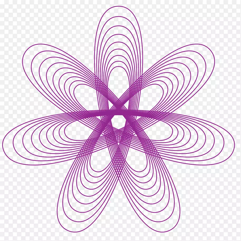 螺旋线几何图案设计
