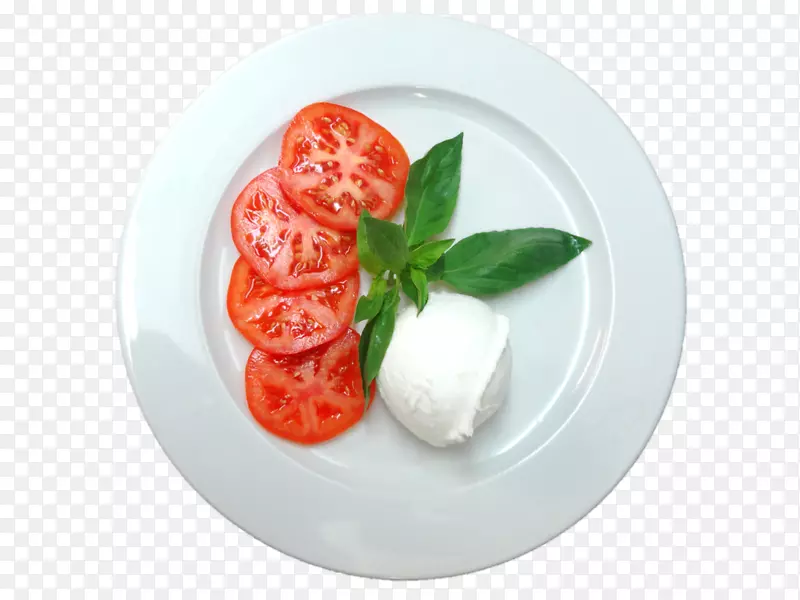 番茄菜谱装饰马苏里拉-番茄