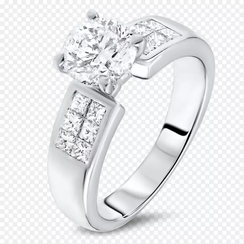 结婚戒指银身珠宝-钻石切割