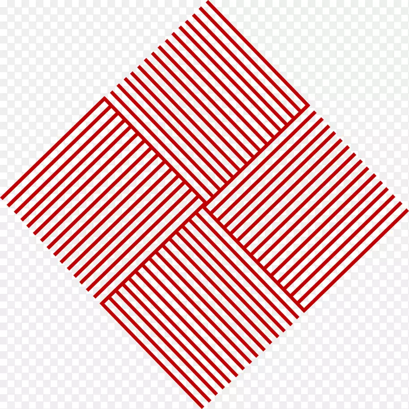 纸几何抽象线