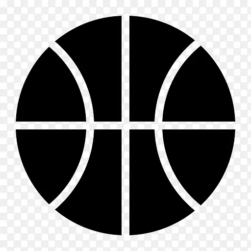 电脑图标篮球场运动-篮球