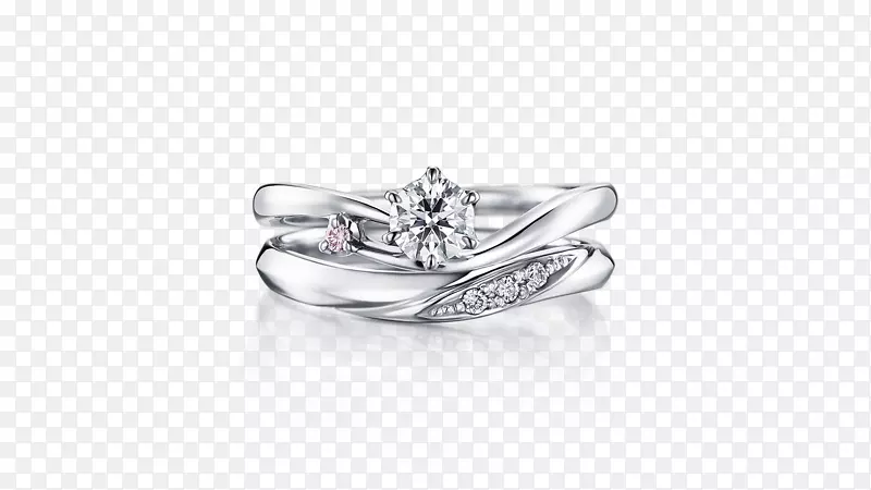 婚戒订婚钻石结婚戒指