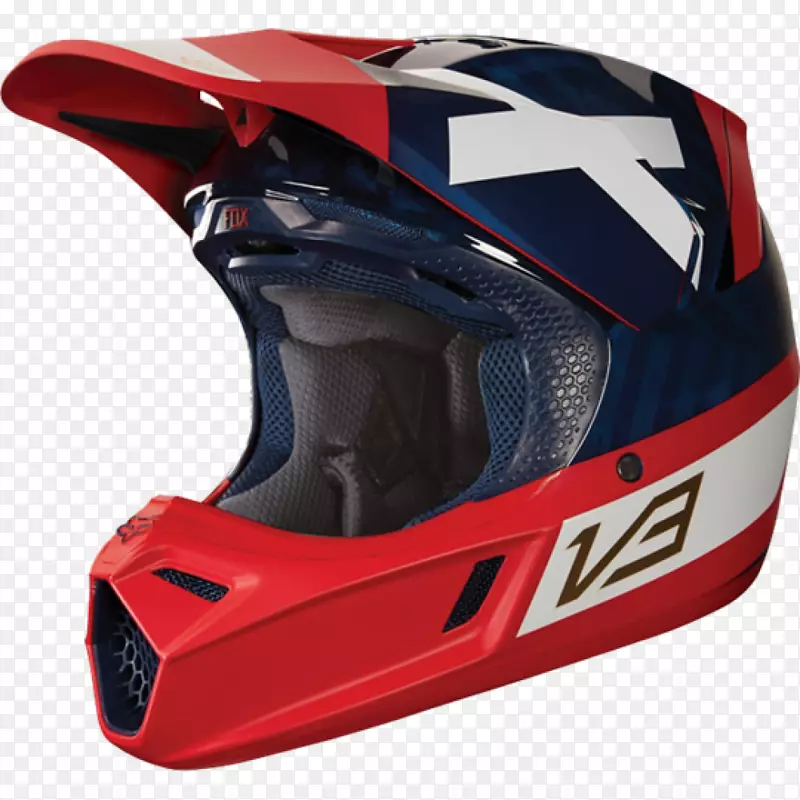 摩托车头盔福克斯赛车越野车面罩-摩托车头盔